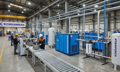 راهکارهای بهینه آماده‌سازی و مدیریت هوای فشرده در صنایع؛ کمپرسورها و سیستم‌های خشک‌کن هوا